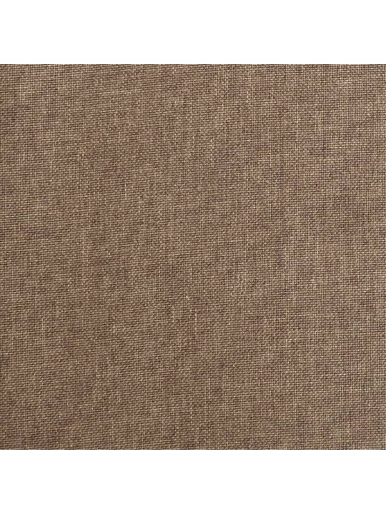 Zvedací masážní křeslo taupe textil