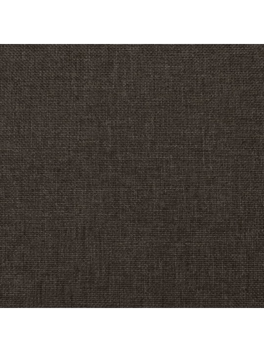 Zvedací křeslo tmavě hnědé textil