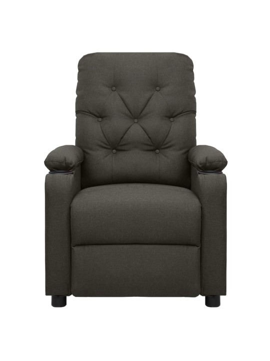 Zvedací křeslo taupe textil