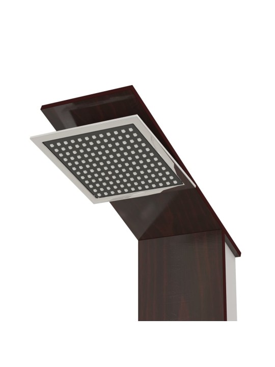 Sprchový panel set sklo hnědý