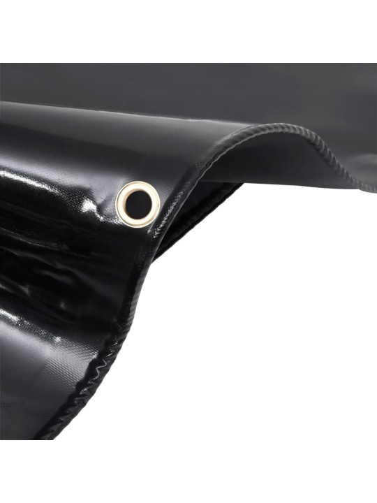 Plachta 650 g/m² 2 x 3 m černá