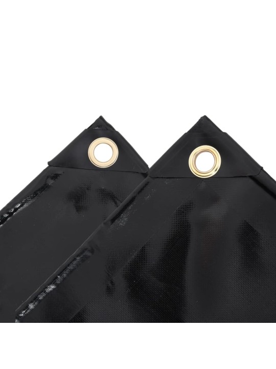 Plachta 650 g/m² 3 x 5 m černá