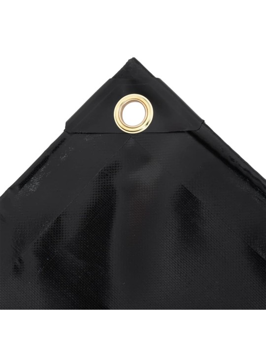 Plachta 650 g/m² 3 x 5 m černá