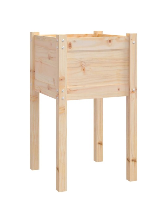 Zahradní truhlíky 2 ks 40 x 40 x 70 cm masivní borovice