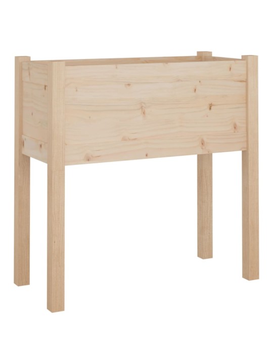 Zahradní truhlíky 2 ks 70 x 31 x 70 cm masivní borovice
