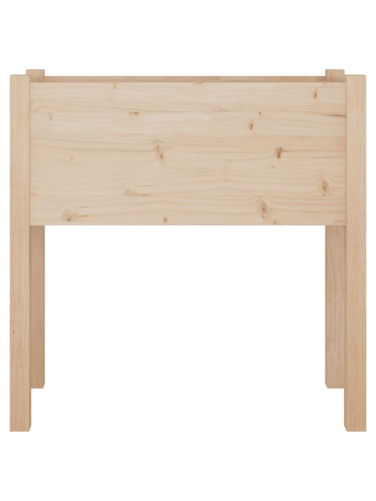 Zahradní truhlíky 2 ks 70 x 31 x 70 cm masivní borovice