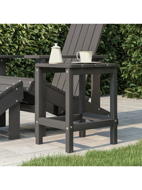 Zahradní stolek Adirondack antracitový 38 x 38 x 46 cm HDPE