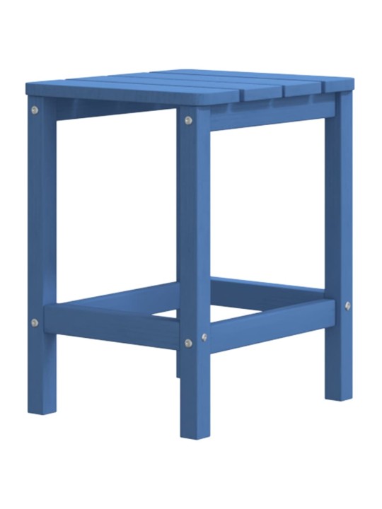Zahradní stolek Adirondack akvamarínový 38 x 38 x 46 cm HDPE