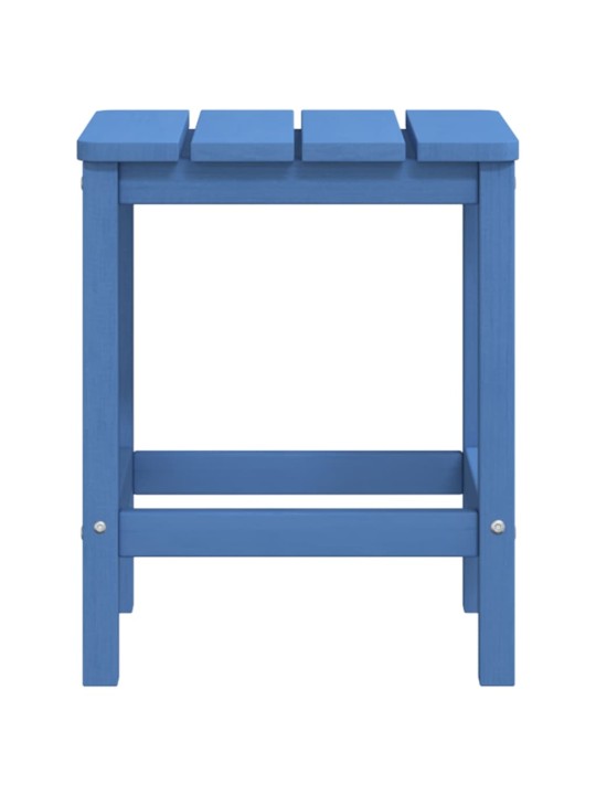 Zahradní stolek Adirondack akvamarínový 38 x 38 x 46 cm HDPE