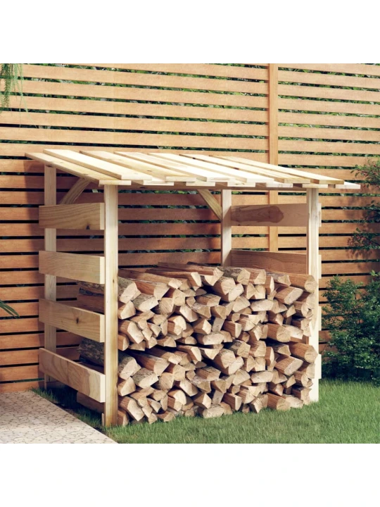 Pergola se střechou 100 x 90 x 100 cm impregnované borové dřevo