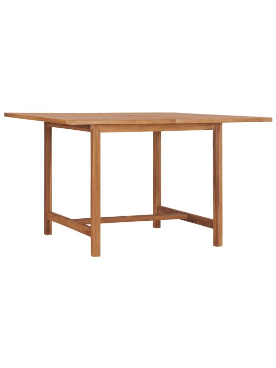 Zahradní jídelní stůl 110 x 110 x 75 cm masivní teak
