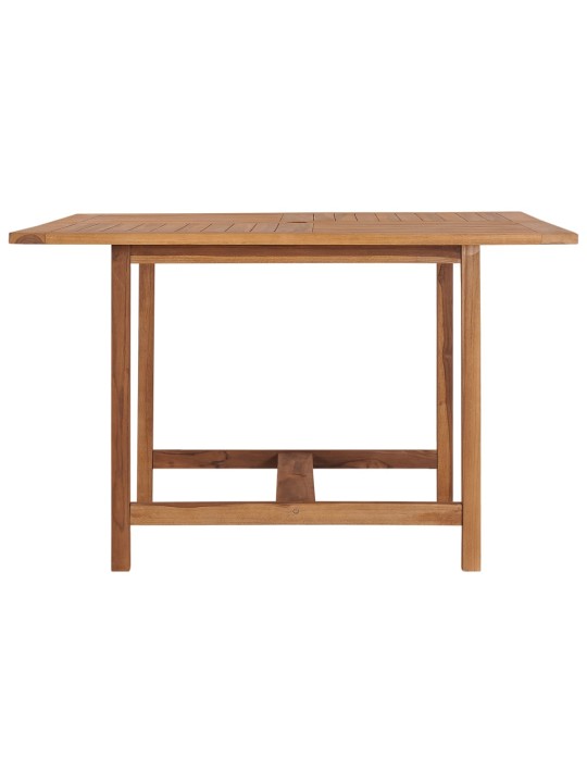 Zahradní jídelní stůl 110 x 110 x 75 cm masivní teak