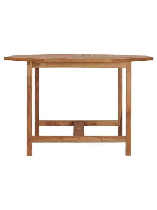 Zahradní jídelní stůl 110 x 110 x 75 cm masivní teak