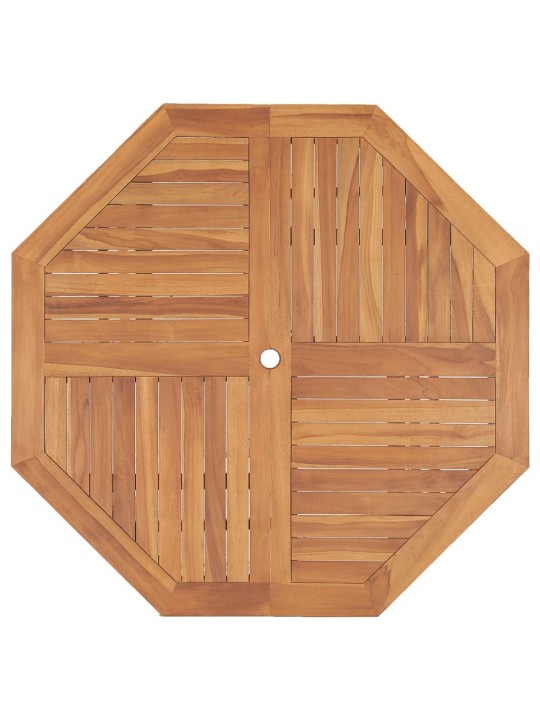 Zahradní jídelní stůl 110 x 110 x 75 cm masivní teak