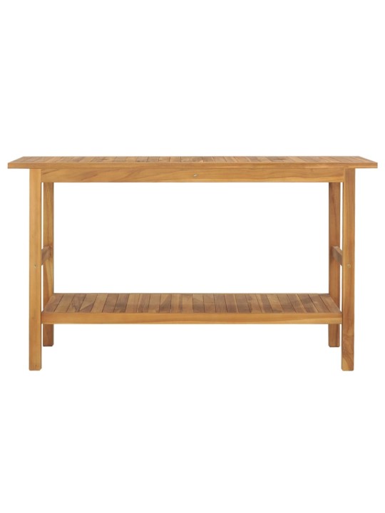 Koupelnová skříňka masivní teak 132 x 45 x 75 cm