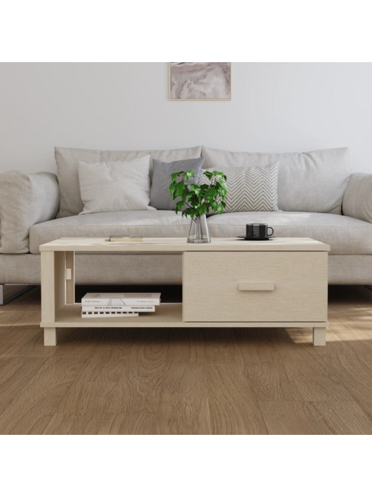 Konferenční stolek HAMAR medově hnědý 100x55x35 cm borovice