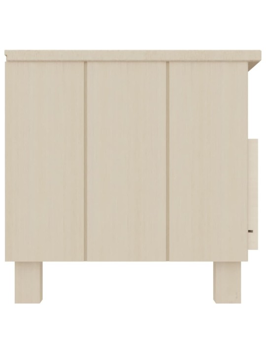 TV stolek HAMAR medově hnědý 106 x 40 x 40 cm masivní borovice