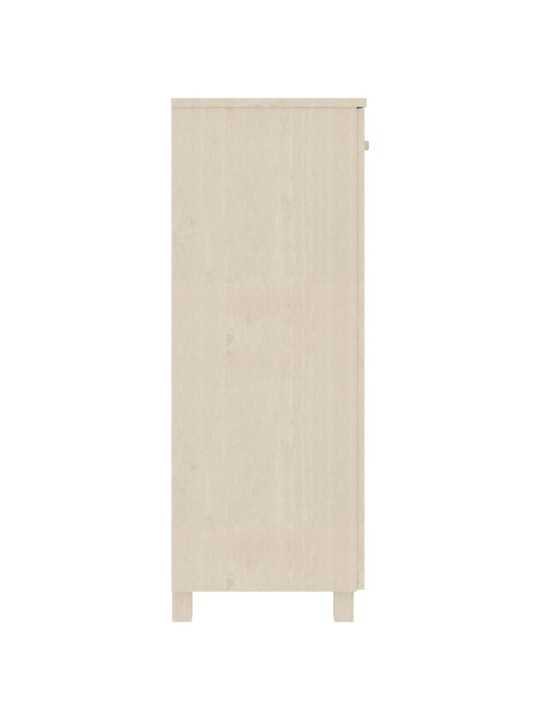 Botník HAMAR medově hnědý 85 x 40 x 108 cm masivní borovice