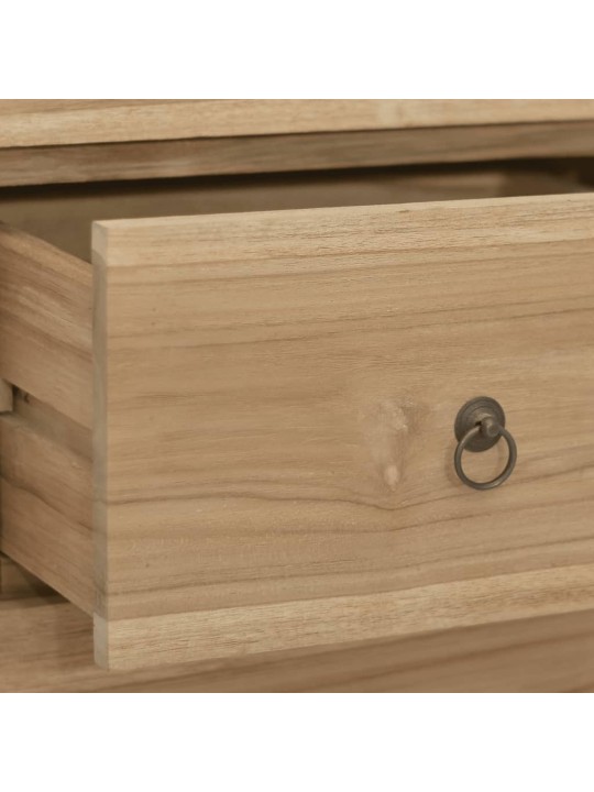 Komoda se zásuvkami 56 x 30 x 80 cm masivní teakové dřevo