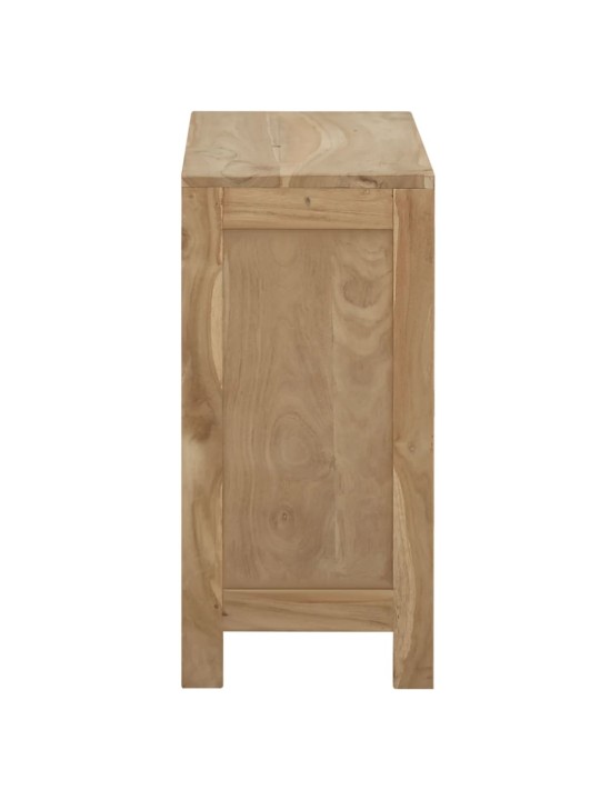 Komoda se zásuvkami 80 x 30 x 55 cm masivní teakové dřevo