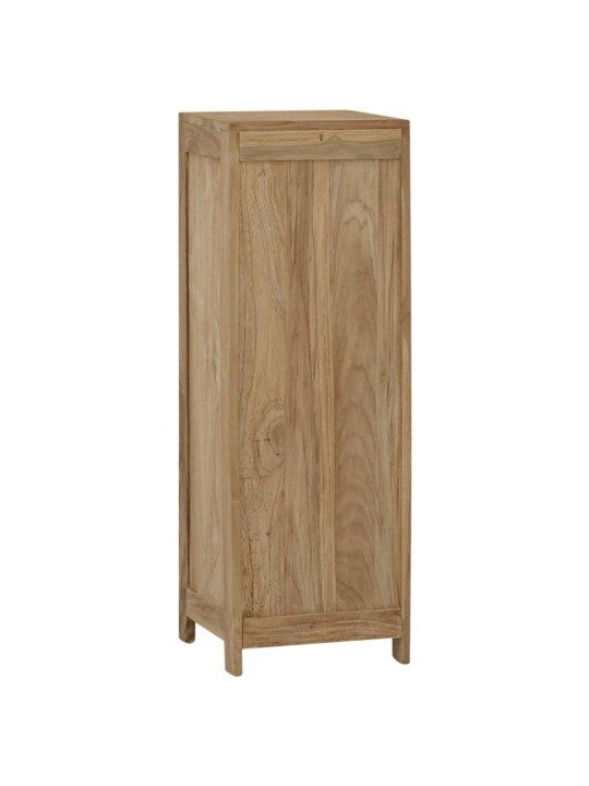 Komoda se zásuvkami 30 x 30 x 90 cm masivní teakové dřevo