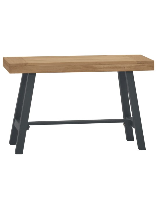 Lavice 80 cm masivní teakové dřevo