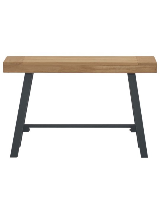 Lavice 80 cm masivní teakové dřevo