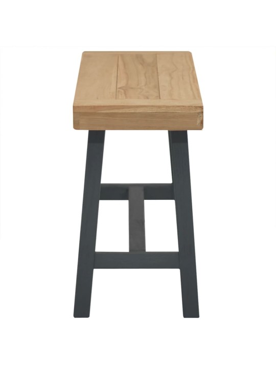 Lavice 110 cm masivní teakové dřevo