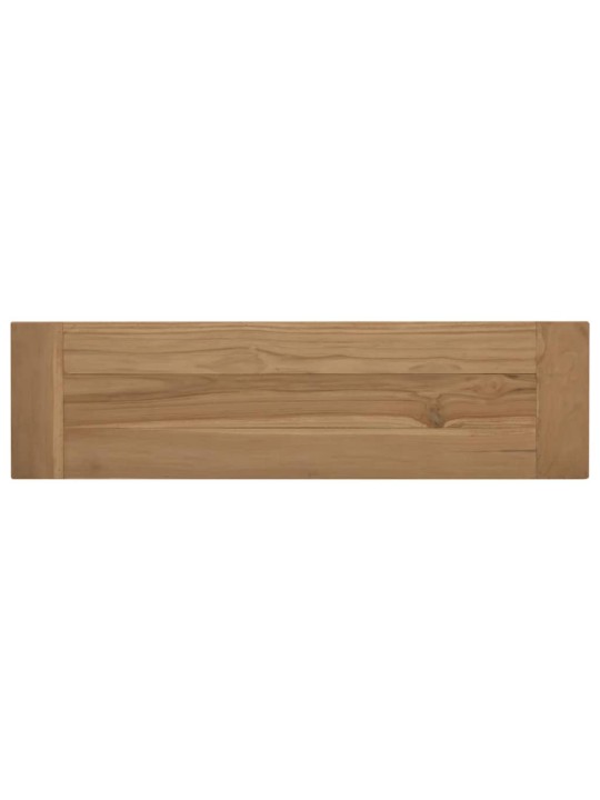 Lavice 110 cm masivní teakové dřevo