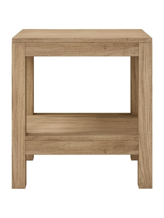 Odkládací stolek do koupelny 45x35x45 cm masivní teakové dřevo
