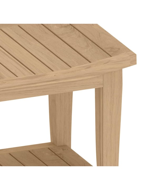 Odkládací stolek do koupelny 50x35x45 cm masivní teakové dřevo