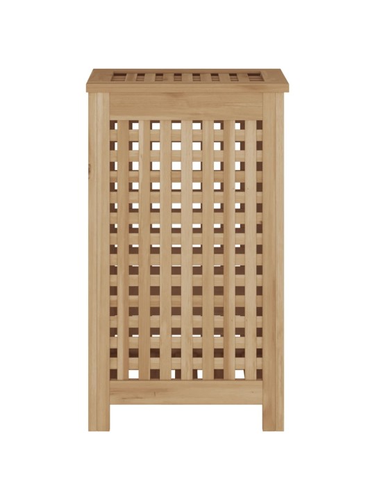Koš na prádlo 35 x 25 x 60 cm masivní teakové dřevo