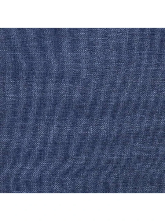 Relaxační křeslo modré textil