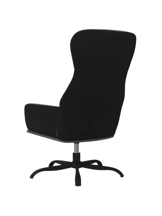 Relaxační křeslo světle šedé textil