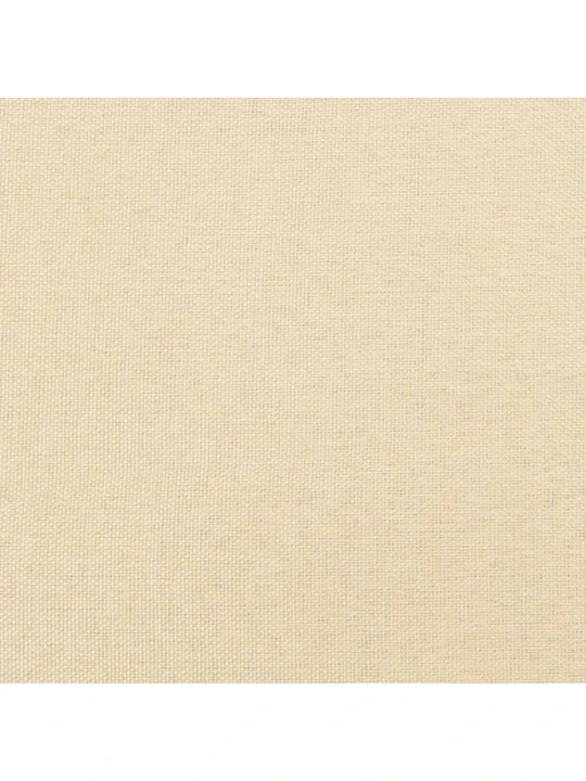 Relaxační křeslo krémové textil