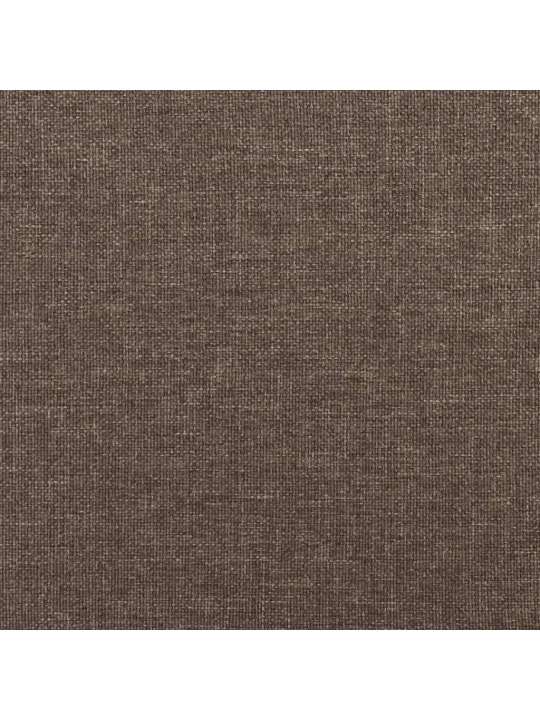 Relaxační křeslo taupe textil