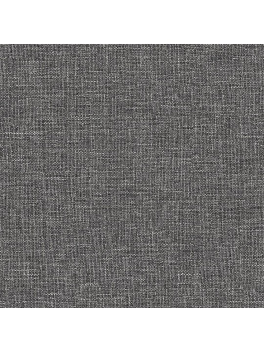 Houpací křeslo světle šedé textil