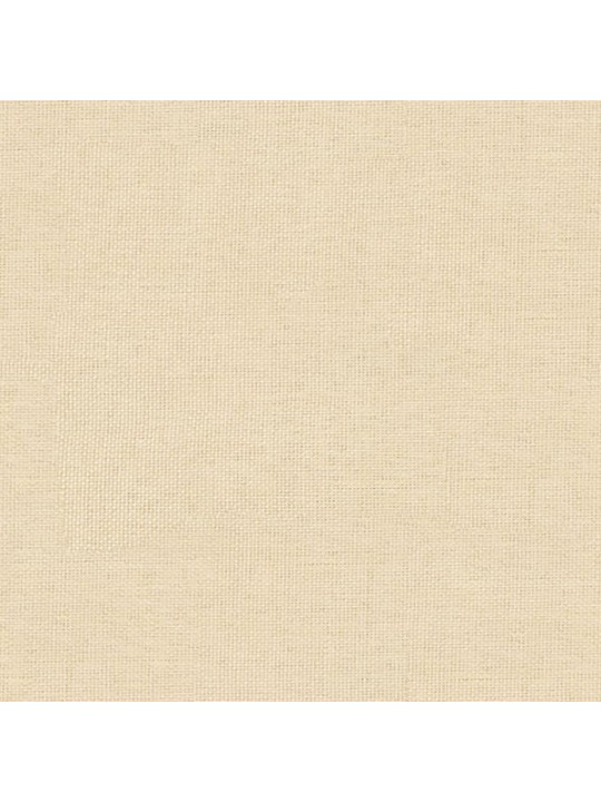 Houpací křeslo krémové textil