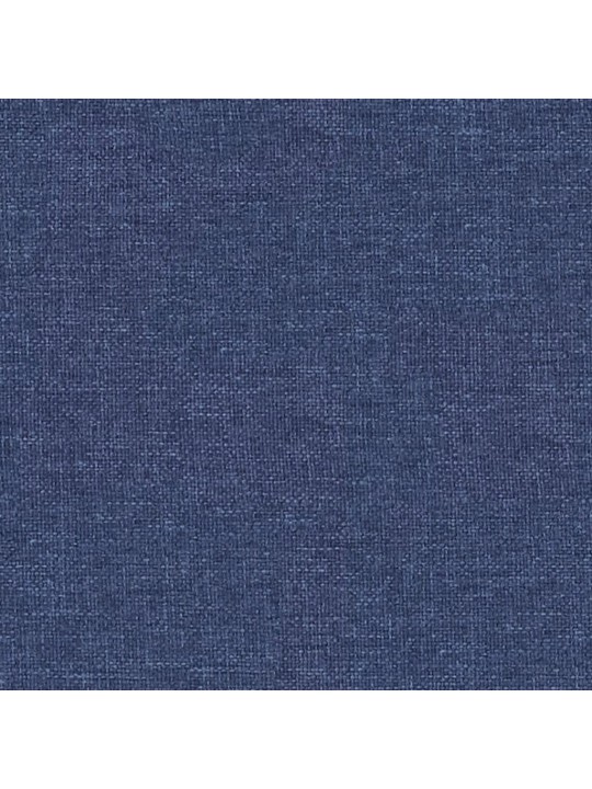 Houpací křeslo modré textil