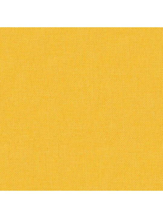 Houpací křeslo hořčicově žluté textil
