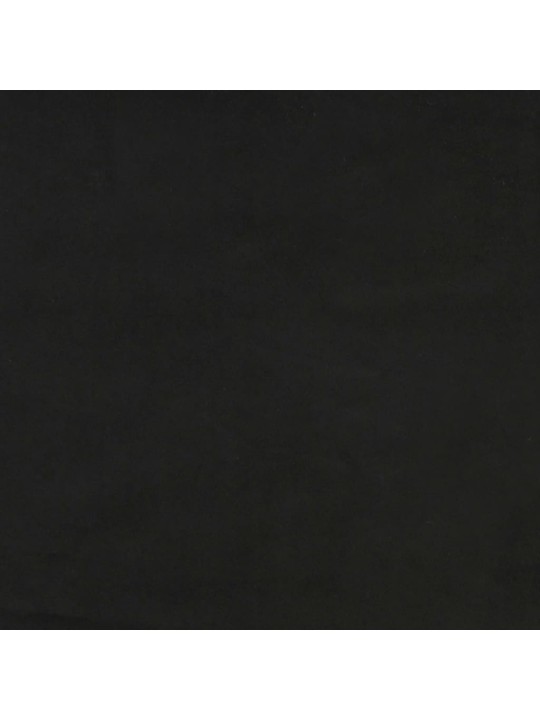 Podnožka černá 45x29,5x35 cm samet