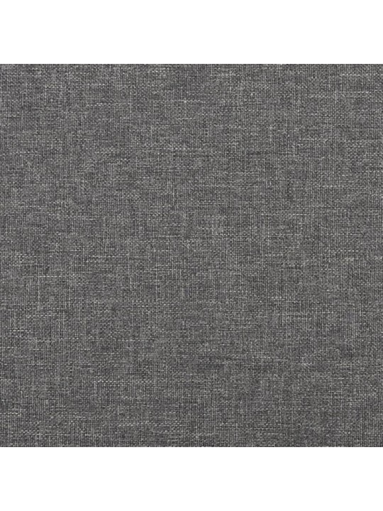 Podnožka světle šedá 45x29,5x35 cm textil