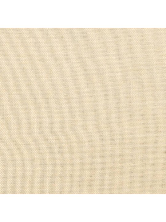 Podnožka krémová 45x29,5x35 cm textil