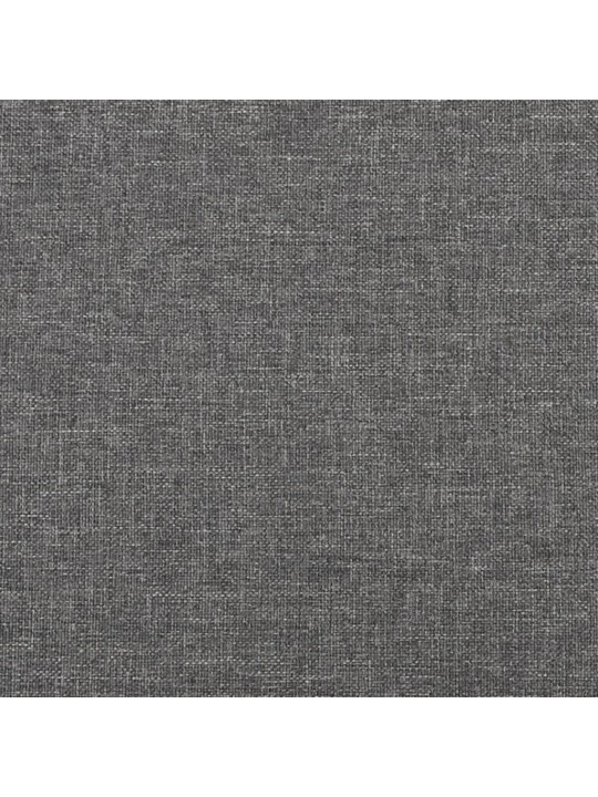 Podnožka světle šedá 60x60x36 cm textil