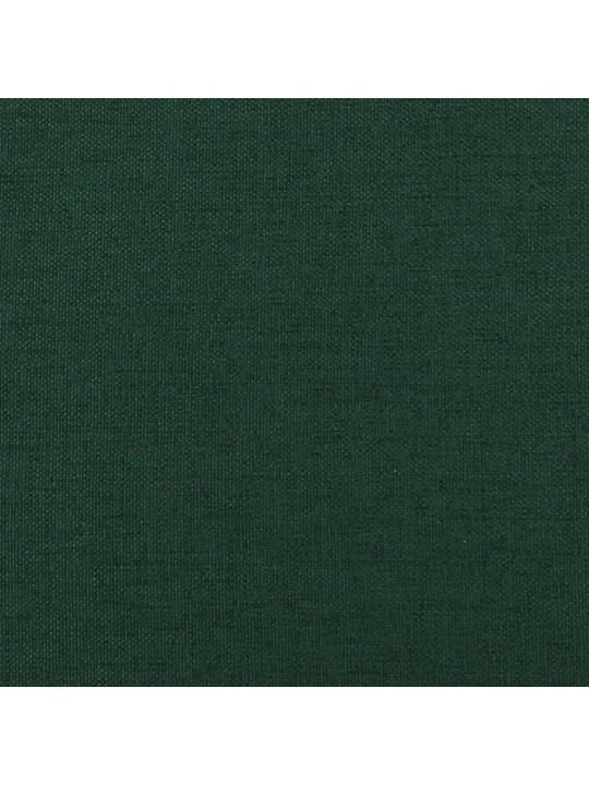 Podnožka tmavě zelená 60x60x36 cm textil