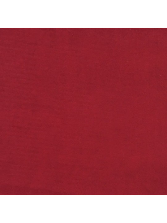 Podnožka vínová 60x60x36 cm samet