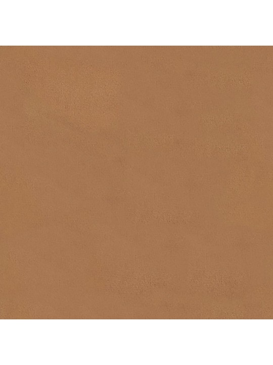 Podnožka taupe 60x60x36 cm tkanina z mikrovlákna