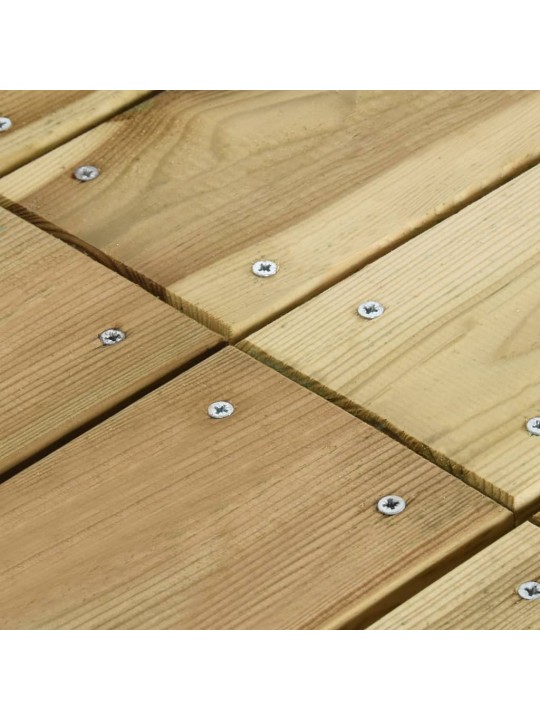 Zahradní stůl 160 x 74 x 75 cm impregnované borové dřevo