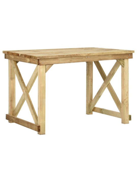 Zahradní stůl 110 x 79 x 75 cm impregnované borové dřevo