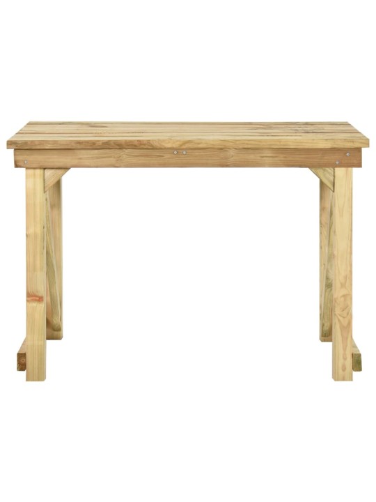 Zahradní stůl 110 x 79 x 75 cm impregnované borové dřevo